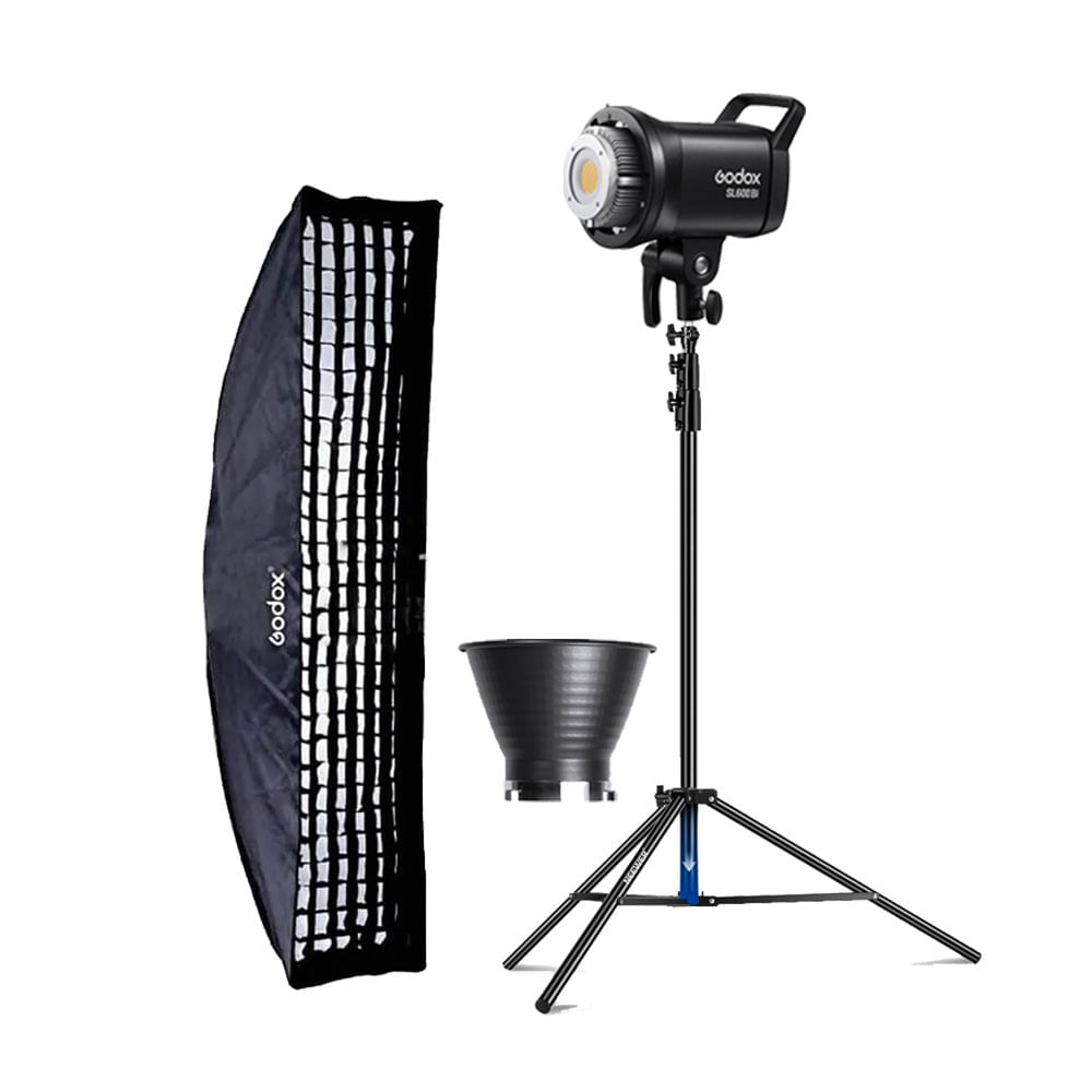Luz Continua Godox SL60IIBI - Parante - Softbox FW35160
