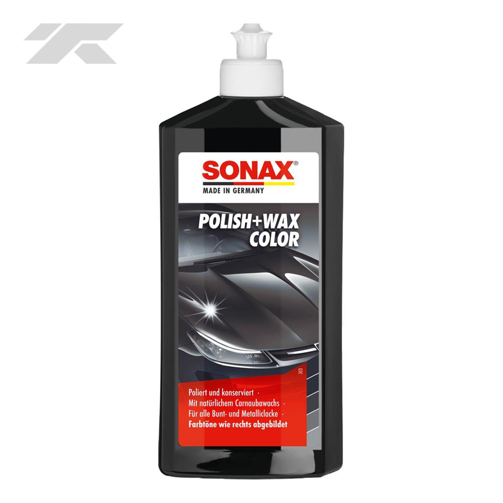 Cera Sonax Polish mas Wax Color Negro 500 ml
