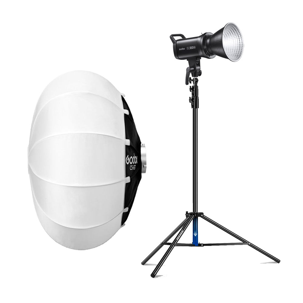 Luz Continua Godox SL100BI - Parante - Softbox CS-65T