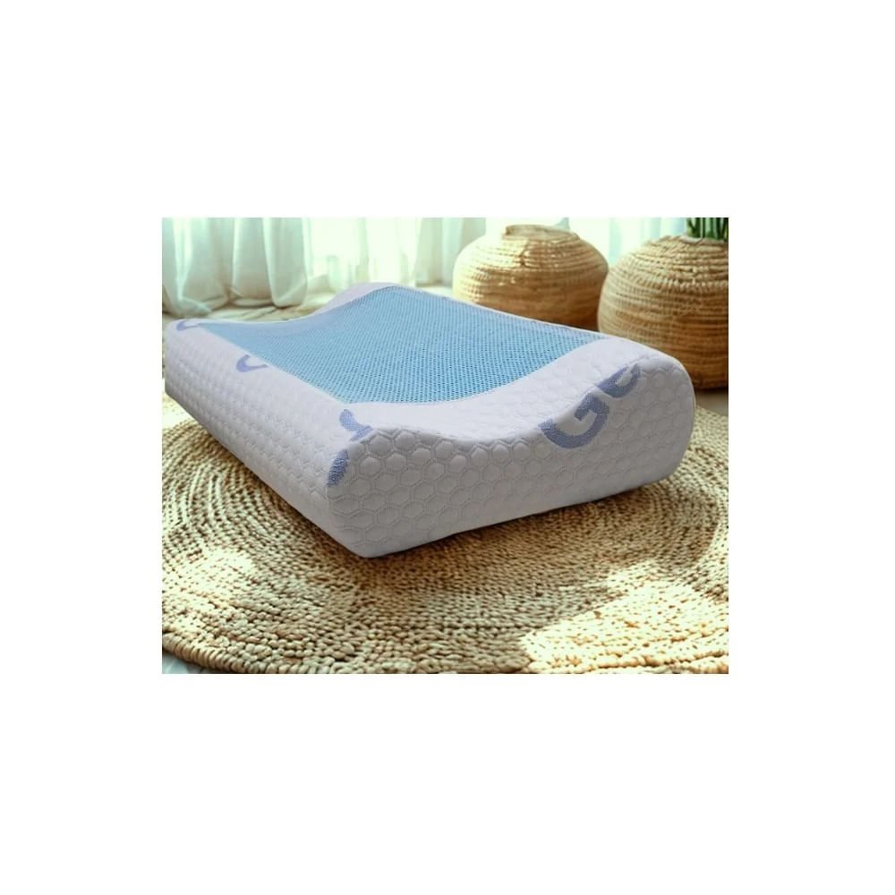 ALMOHADAS ORTOPEDICAS VISCOELASTICAS CON GEL REFRESCANTE Blanco ALMOHADAS ORTOPEDICAS VISCOELASTICAS CON GEL REFRESCANTE Blanco