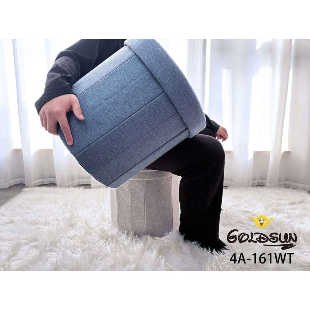 CAJA ORGANIZADORA DE ALMACENAMIENTO CIRCULAR 38CM PLOMO Gris CAJA ORGANIZADORA DE ALMACENAMIENTO CIRCULAR 38CM PLOMO Gris