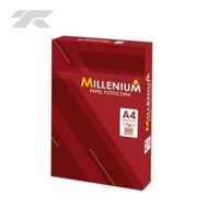 Papel Bond Millenium A4 75gr Paquete 500 hojas
