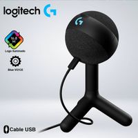 MICROFONO LOGITECH YETI ORB RGB LIGHTSYNC PLUG AND PLAY USB