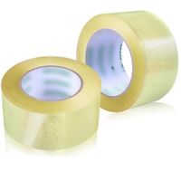Cinta de Embalaje Transparente 200 Yardas Pack de 6