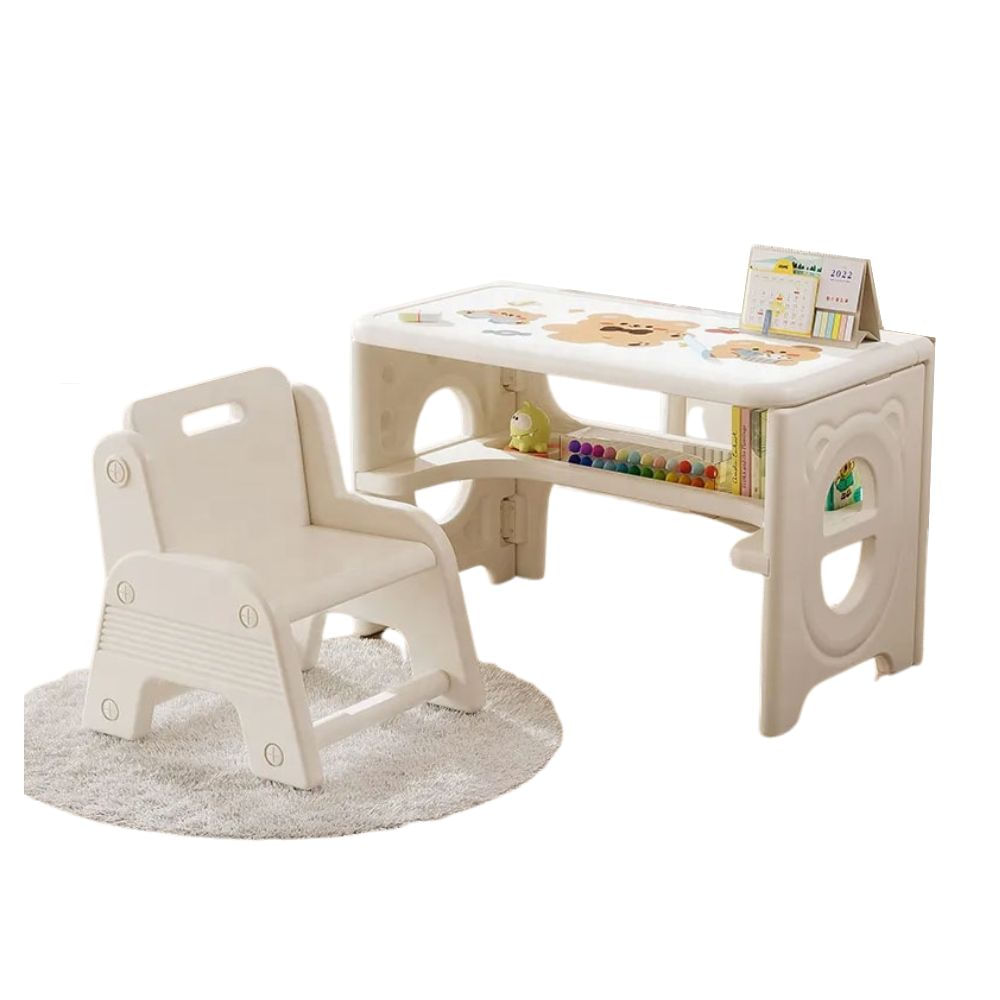MESA ESCRITORIO MX-006 PLEGABLE BLANCO