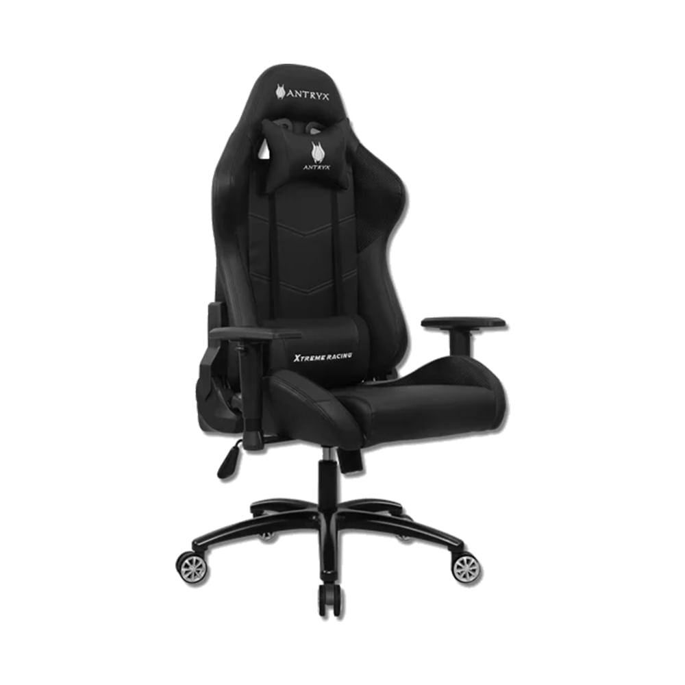Silla gaming Antryx Challenger negra: comodidad y estilo para tus largas sesiones de juego