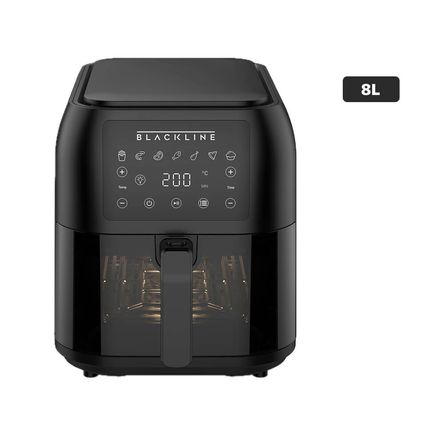 Freidora de Aire BLACKLINE 8L AFT08008A Negro