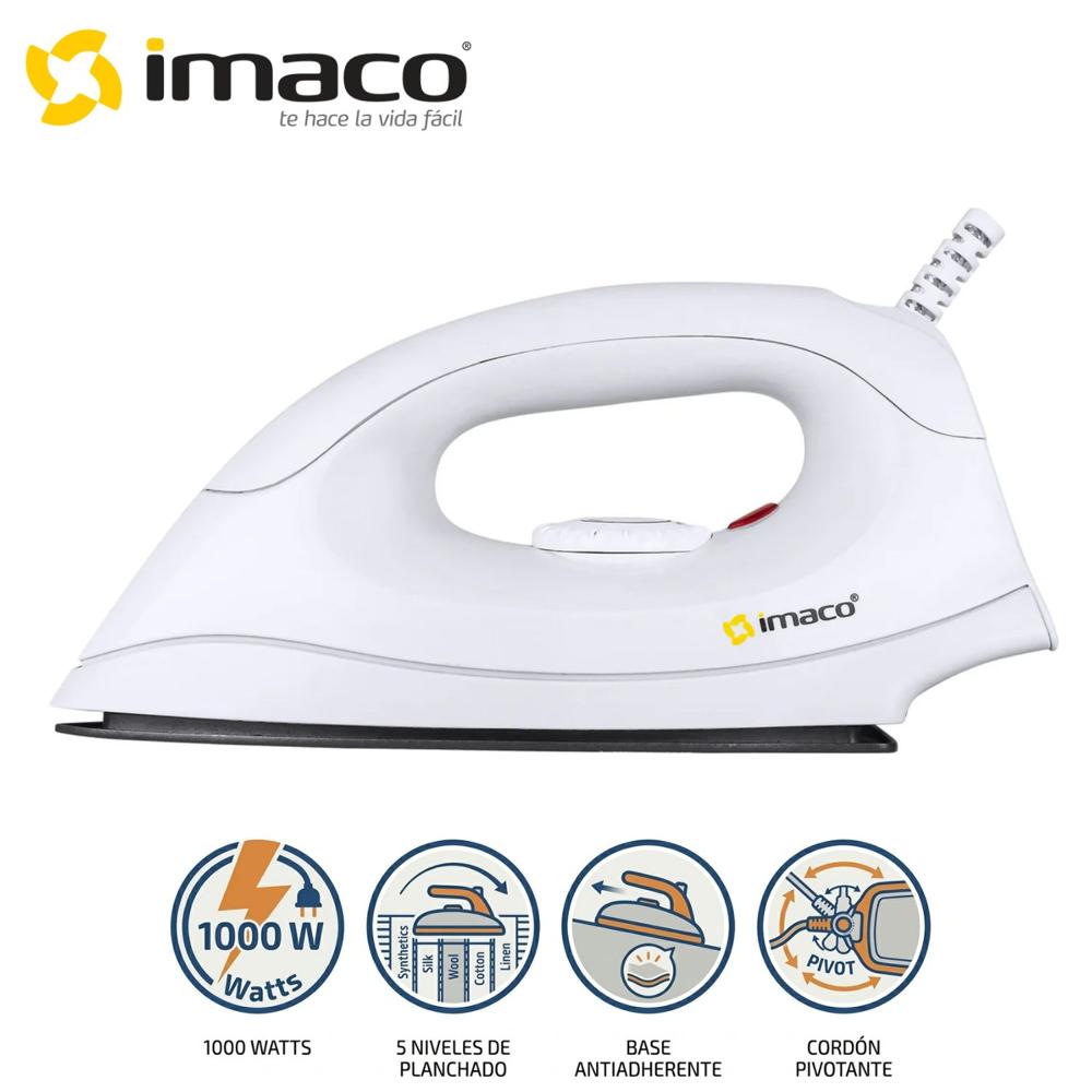 Plancha Imaco ID1 Liviana Anti Adherente