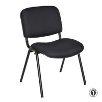 Silla Fija Isósceles Negro Althea Confort