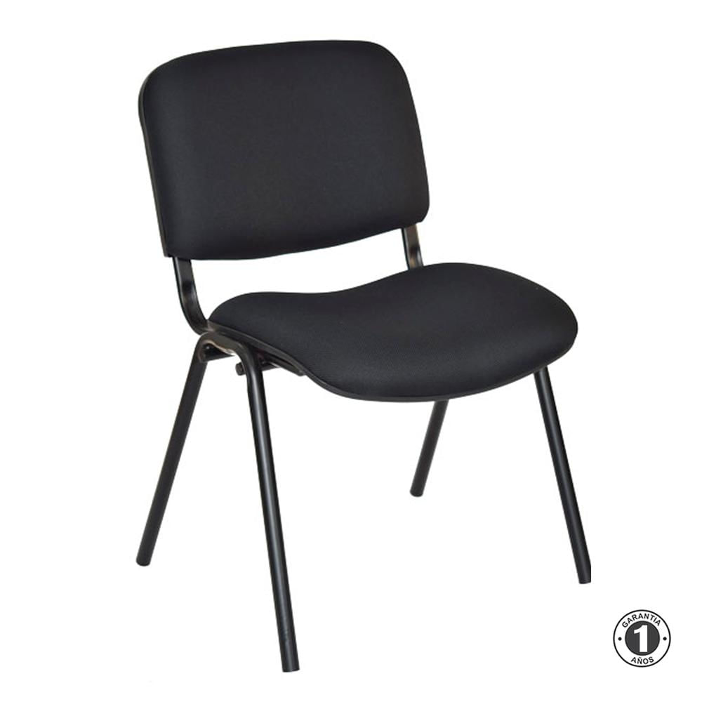 Silla Fija Isósceles Negro Althea Confort