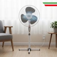 VENTILADOR 3 EN 1 ALFANO PISO MESA Y PARED 16 60W AL1680