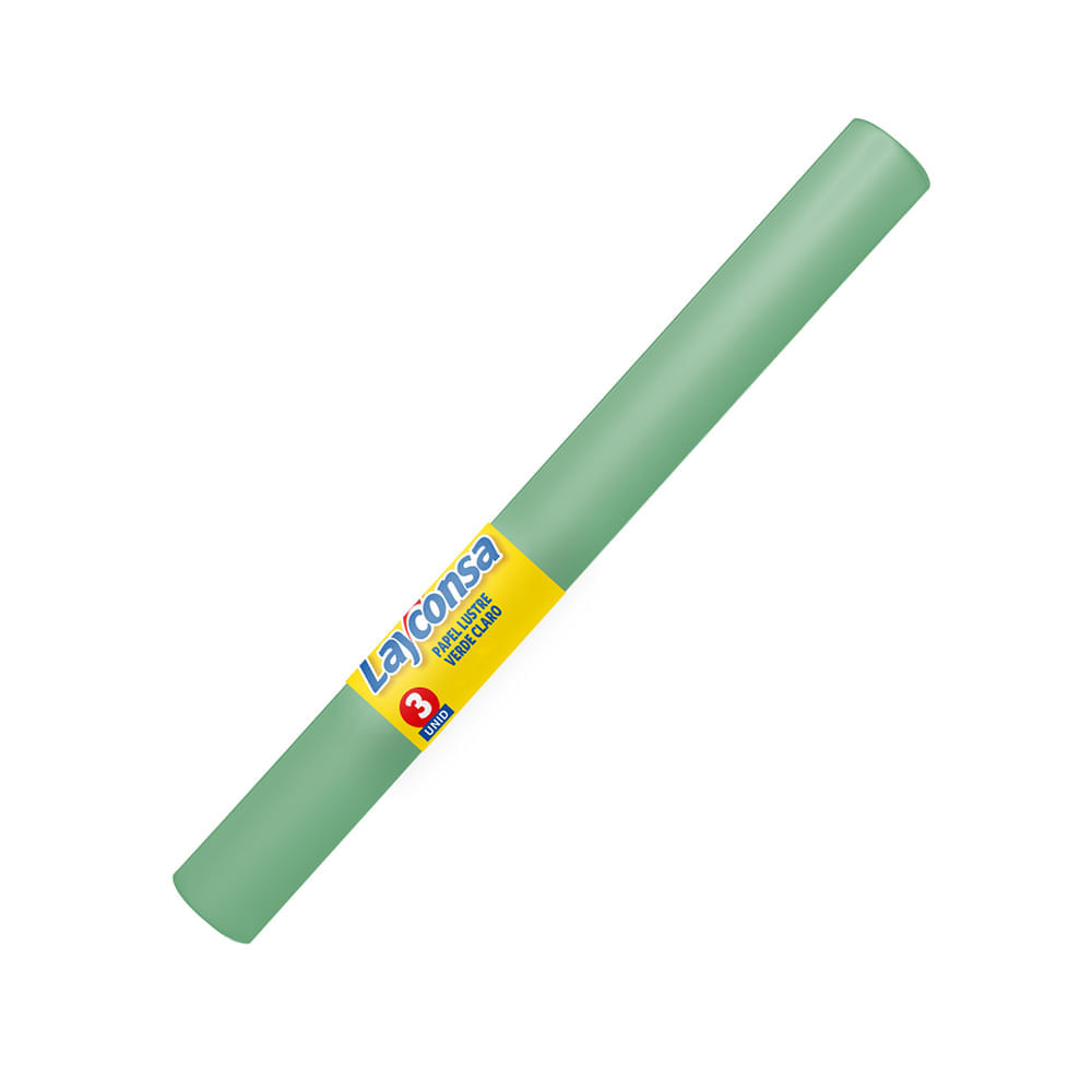 Papel Lustre LAYCONSA Verde Claro 50x70 Bolsa 3un Papel Lustre LAYCONSA Verde Claro 50x70 Bolsa 3un