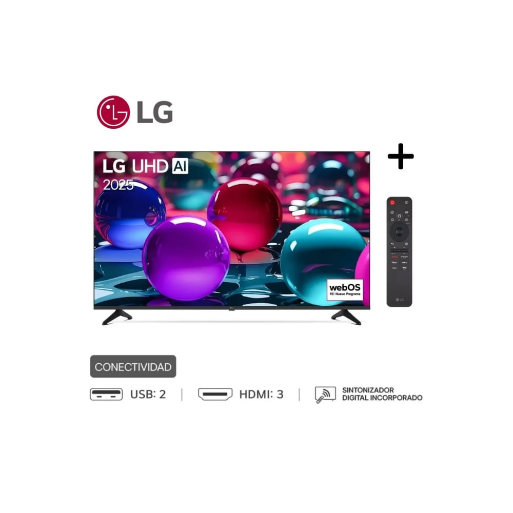 Televisor LG 55 55UA7300PSB 4K UHD WebOS Magic Remote MR25GA