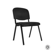 Silla Fija Isósceles Be Negro Althea Confort