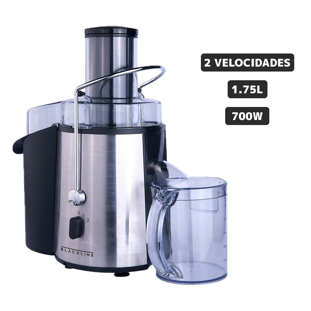 Extractor BLACKLINE 700W Acero Extractor BLACKLINE 700W Acero
