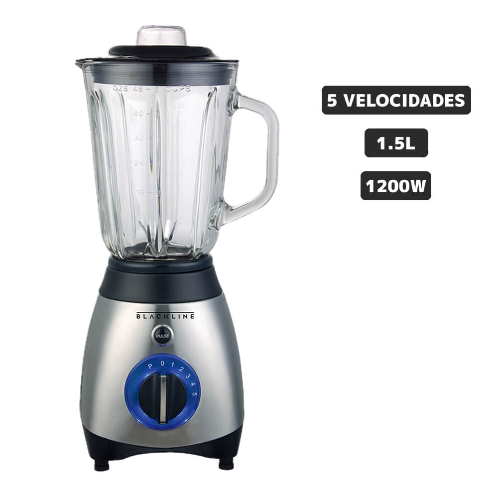 Licuadora BLACKLINE 1.5L 8305BH Plateado Licuadora BLACKLINE 1.5L 8305BH Plateado