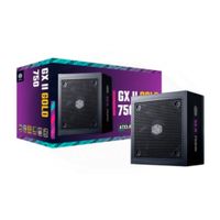 Fuente de alimentación Cooler Master GX II GOLD 750W 80 Plus Gold, eficiencia y rendimiento óptimos