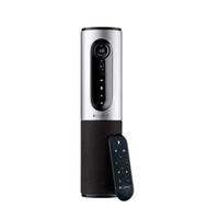 Cámara Logitech B2B Connect ConferenceCam negra y plateada para videoconferencias 1080p