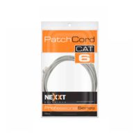 Cable de red Nexxt Solutions Cat.6 UTP 10ft gris, alta velocidad y bajo riesgo de fuego (LSZH)