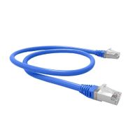 Cable de red Furukawa 2.5 m azul blindado, alta durabilidad y conexión segura para redes avanzadas