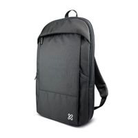 Mochila para portátil Klip Xtreme, 15.6"" expandible en poliéster, color negro, ideal para viajes
