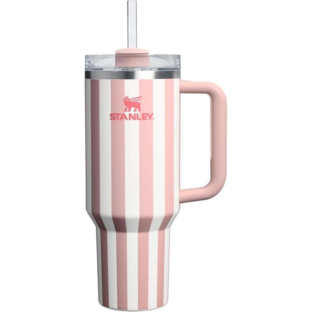 Stanley Quencher vaso con asa, tapa de 3 posiciones, acero inoxidable sin BPA