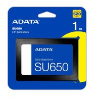 Adata Ultimate SU650 SSD 1TB 2.5"" Interno SATA 600 MB/s para Computadora de Escritorio