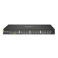 Conmutador Ethernet HPE 6100 de 48 Puertos Gigabit y 10G, Modular, PoE, 1U, Montaje en Bastidor