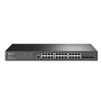 Conmutador TP-LINK 24 Puertos GbE TL-SG3428 - Gestión L2, 4 Slots SFP, Ideal para Redes Empresarial