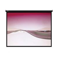 Pantalla Retráctil Klip Xtreme KPS-304 de 120'' para Montaje en Pared y Techo - Ideal para Proyecci
