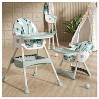 Silla de Comer Babykiss Plegable Flower color Jade