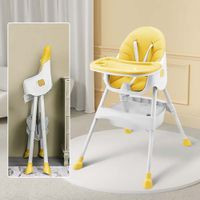 Silla de Bebe Babykiss Plegable color Amarillo