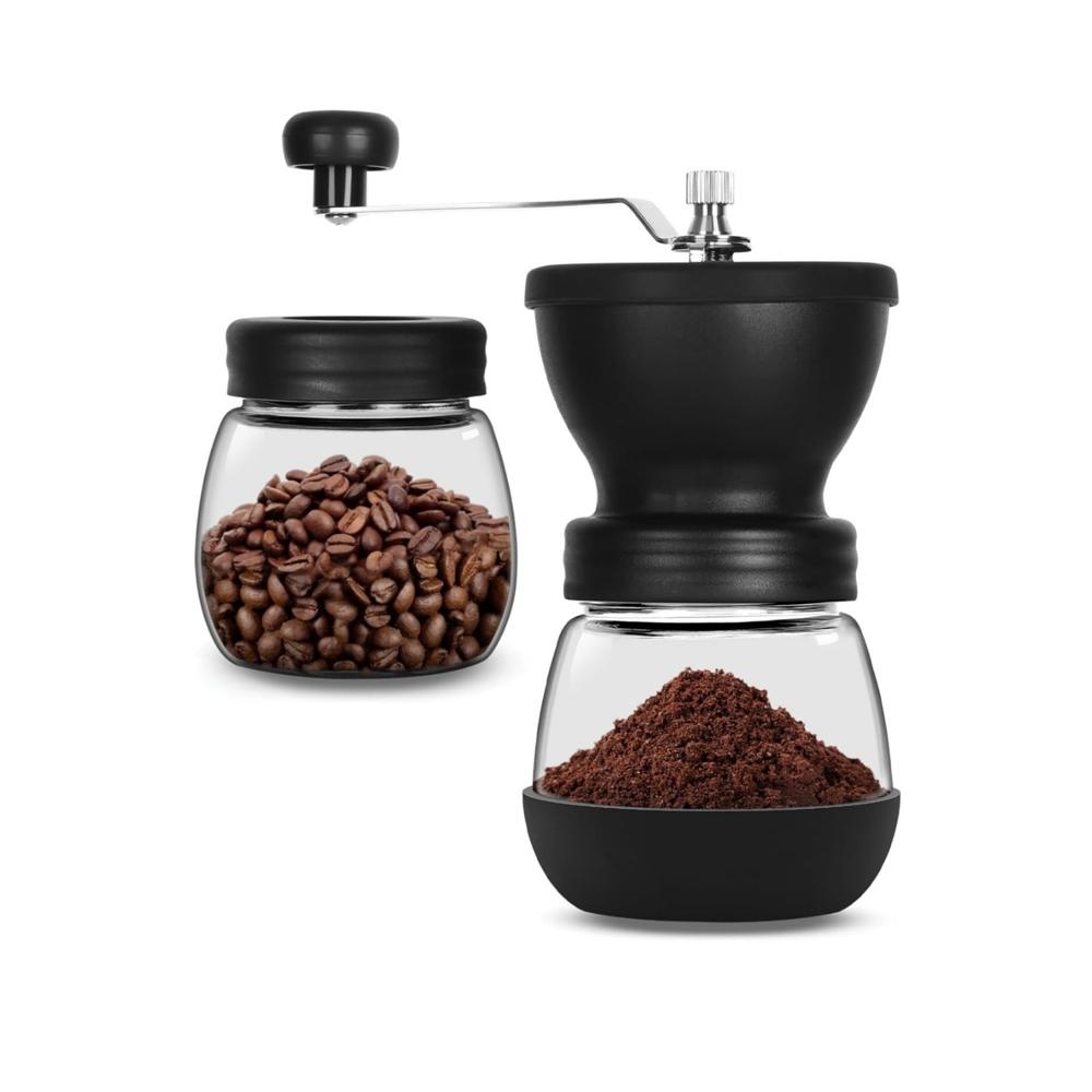 Molinillo Manual De Café Con Doble Frasco 100g