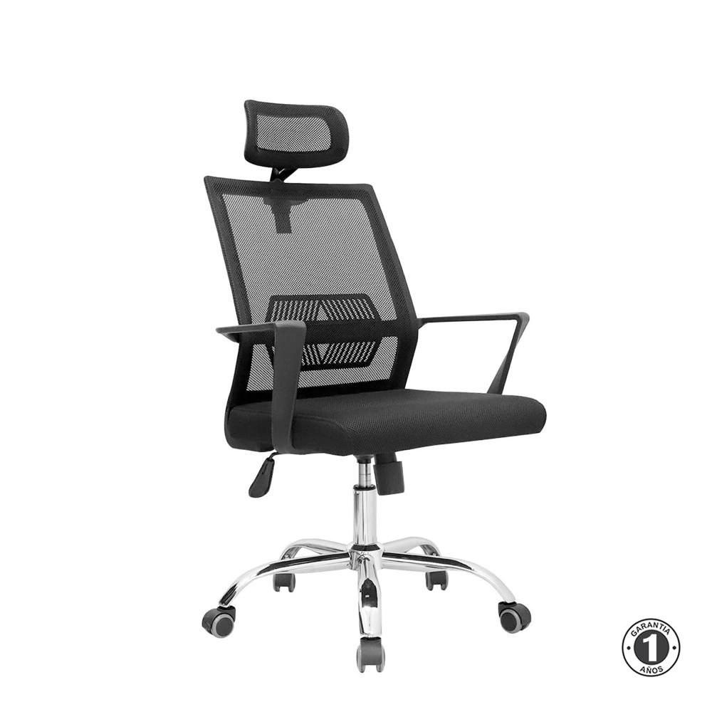 Silla Ergonómica Lyn Presidente Negro Althea Confort