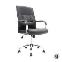 Silla Ergonómica Yorki Gerente Negro Althea Confort