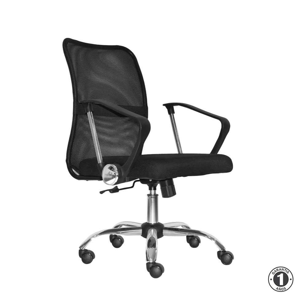 Silla Ergonómica Dubai Be Ejecutiva Negro Althea Confort