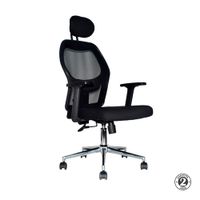 Silla Ergonómica Dakota II Presidente Negro Althea Confort