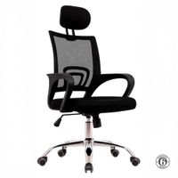 Silla Ergonómica Atlantis Be Presidente Negro Althea Confort