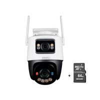 Cámara de Seguridad WiFi Imou Cruiser Dual 8MP Micro SD 64GB 360 Exterior