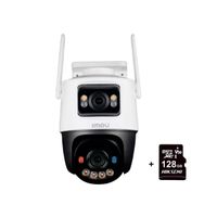 Cámara de Seguridad WiFi Imou Cruiser Dual 8MP Micro SD 128GB 360 Exterior