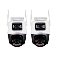 Kit de 2 Cámara de Seguridad WiFi Imou Cruiser Dual 8MP 360 Exterior Visión Nocturna