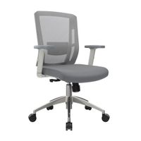 Silla de escritorio Delphi Ii Gris Bonno