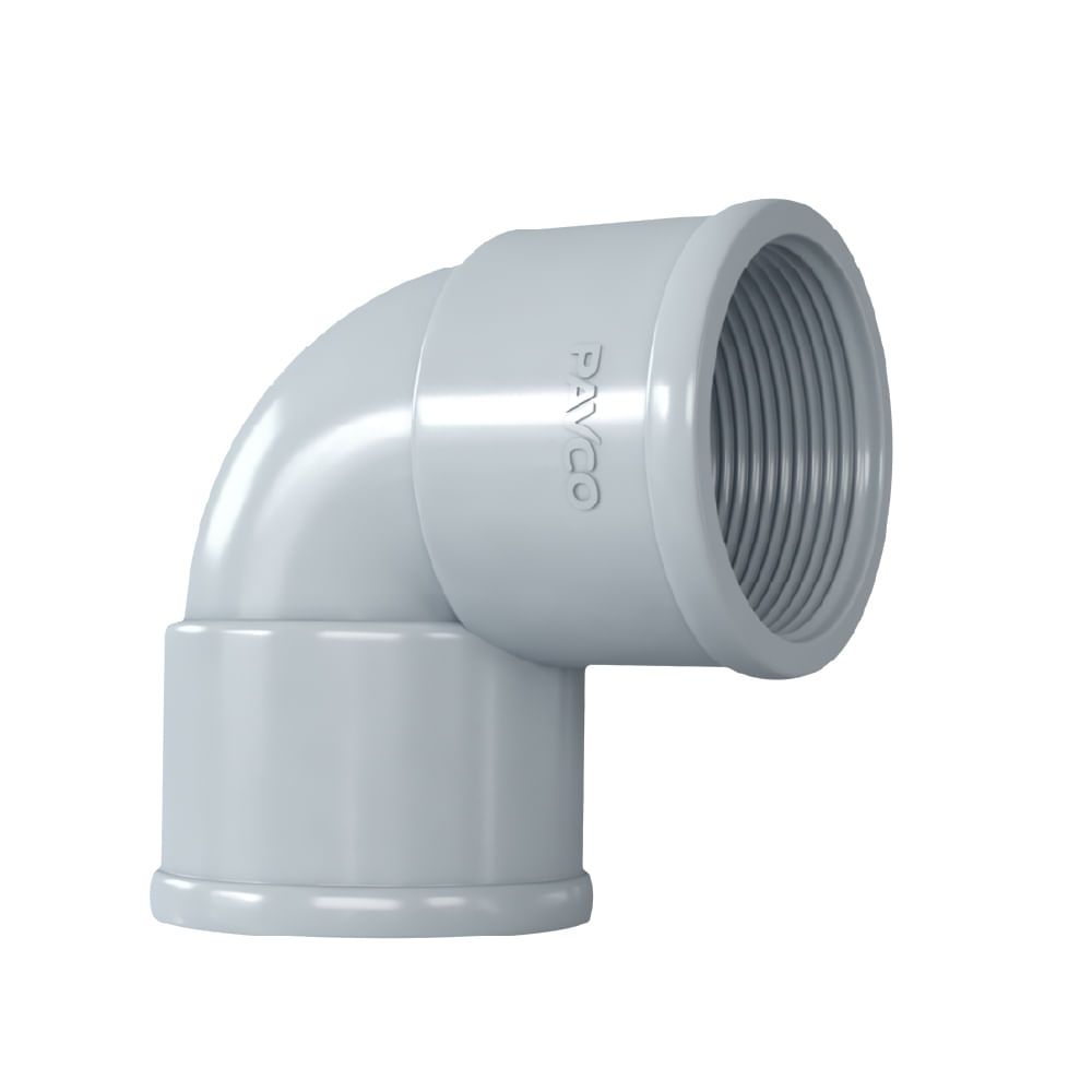 Codo 90° 1/2" Cachimba Mixto Pavco