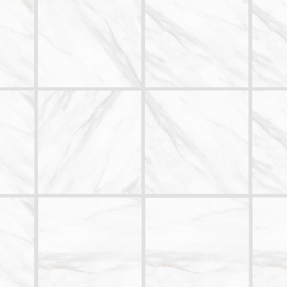 Piso Cerámico Marmolizado Samy White 45x45cm 2.23m2 Celima