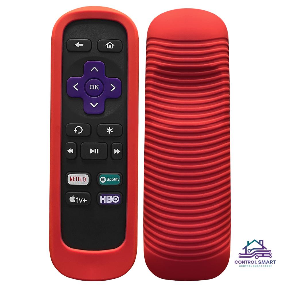 Funda Protectora de Silicona Antideslizante para Control Roku-Roku