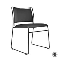 Silla Fija Tred Trineo Negro Althea Confort