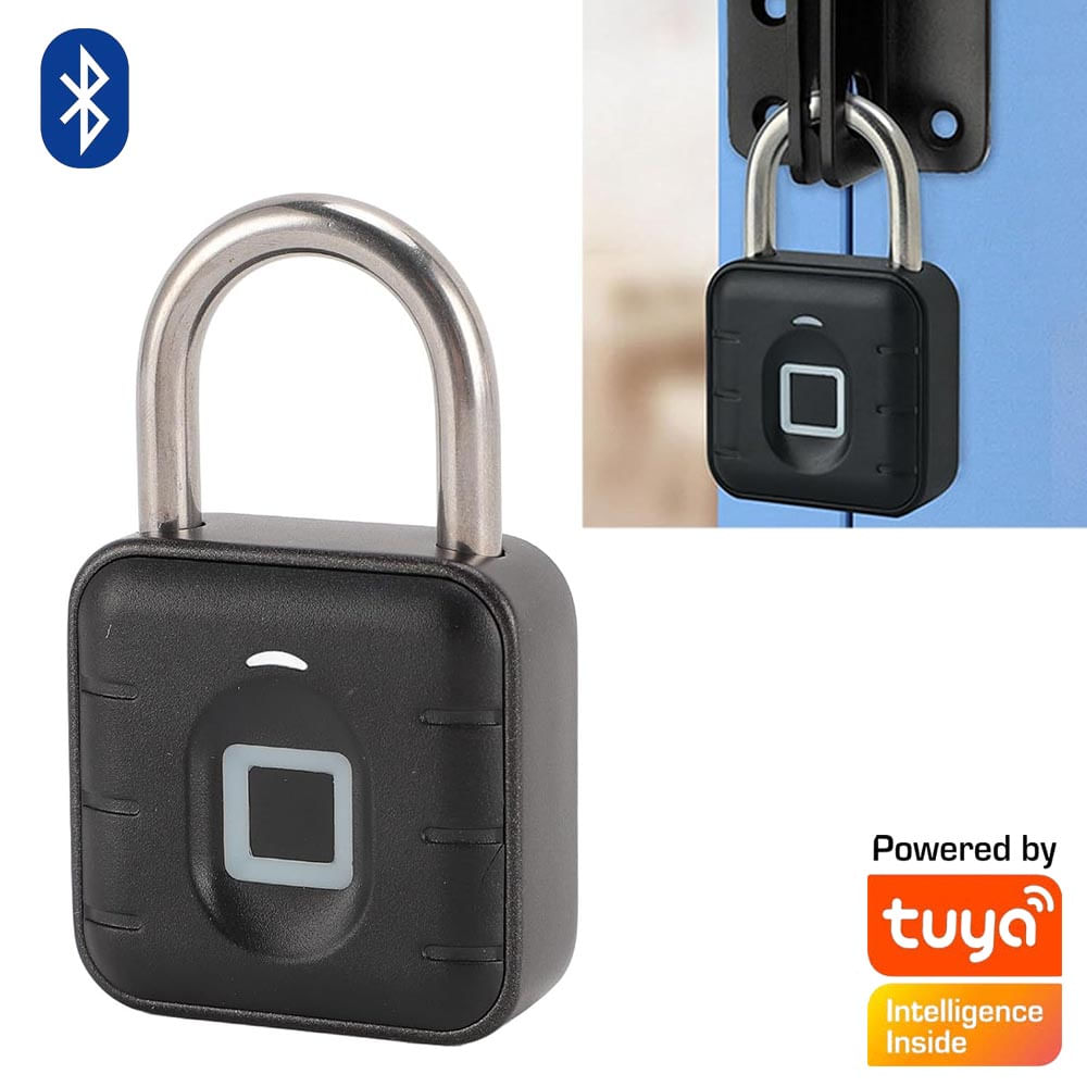 Candado Inteligente Bluetooth Apertura con Huella TUYA PST-SY12