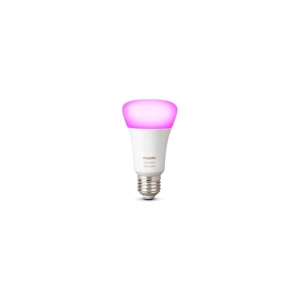 Bombilla LED Philips Hue A60 E27, 9W (60W equivalente), cambia colores y controla tu ambiente