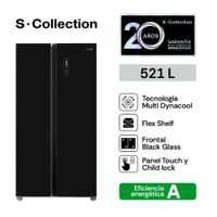 Refrigeradora S-Collection London Side by Side 521L Negro