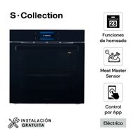 Horno Empotrable Eléctrico 75L Scollection Pure Black D3 TFT Air Fryer Meat Master Sensor